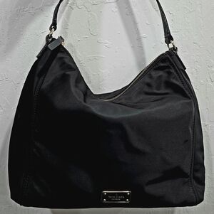 Kate Spade Black Nylon Shoulder Bag